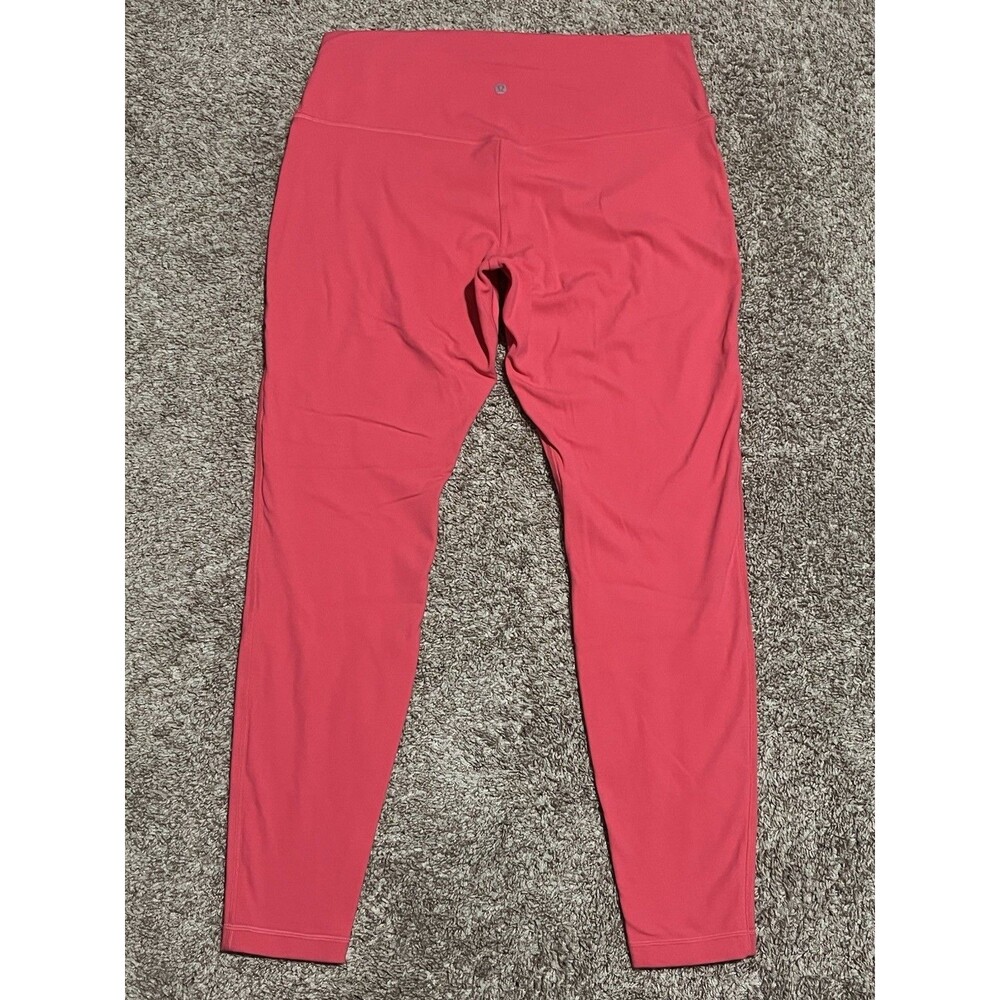 Lululemon Align HR High Rise Pant 28” Leggings Lip Gloss Pink Size 14 Nulu Yoga - Picture 11 of 12